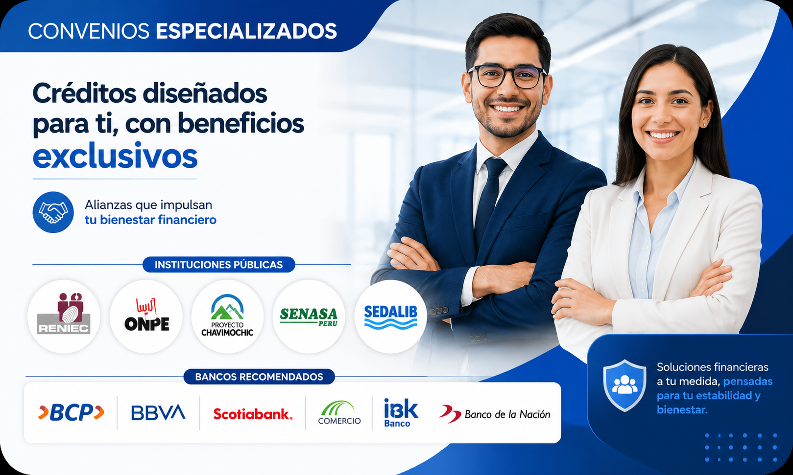 Convenios Especializados | Soluciones Financieras